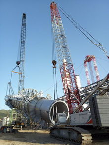 南京工程安装分公司大连芳烃项目歧化汽提塔吊装完成